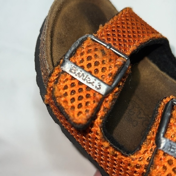 Birkenstock slip on sandals buckle shoes Size 29 /185 c 11 sole 8” kids birki’s - Picture 5 of 5
